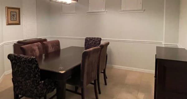 Formal Dining Room Makeover - Before